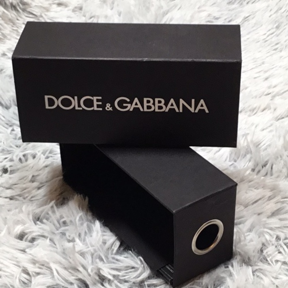 🎀Dolce & Gabbana Box Empty sunglasses eyewear box includes paperwork and cloth